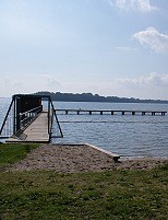 Steganlage am Schweriner See